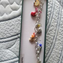 Teacher Charm Bracelet 