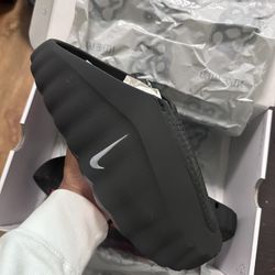 Nike Mind 001 Slide Black Chrome Size 14