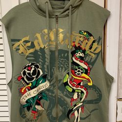Ed Hardy Sleeveless Hoody