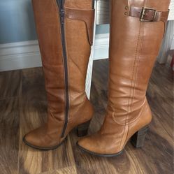 Andrea  Leather Boots Size 6.5