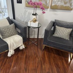 Accent Chair Set Of 2 