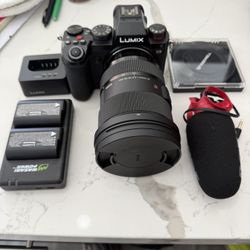 Lumix s5 with Sigma lens 24-70