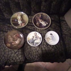 Norman Rockwell Plates 