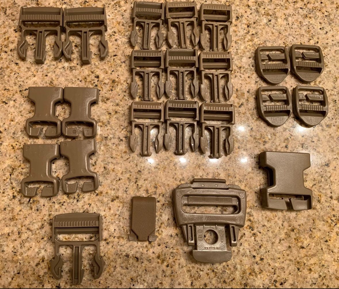 Military Surplus Buckle Webbing Vest Ruck Repair Kit