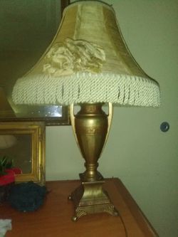Heavy vintage lamp