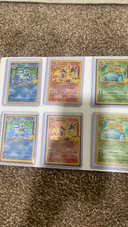 Charizard set 25th anniversary