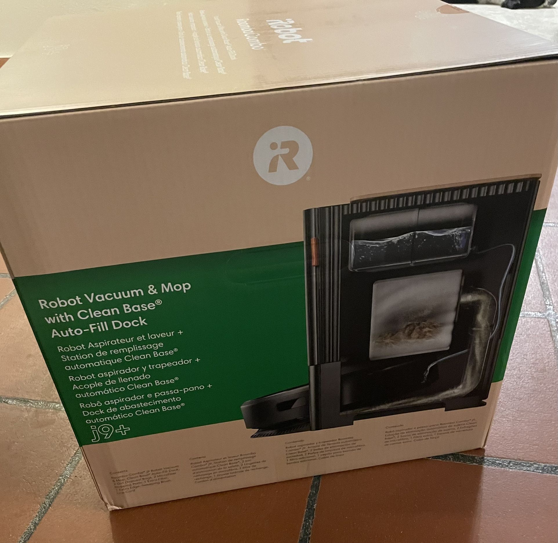 iRobot Roomba j9+ Combo (vacuum+mop)