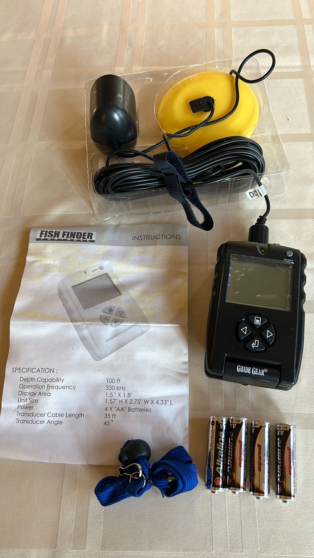 Digital Fish Finder, Never Used