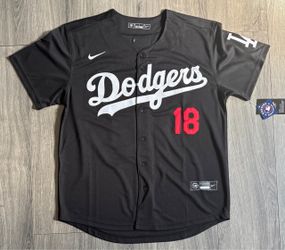 Los Angeles Dodgers Yamamoto black jersey