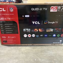TCL 75” Q5 Series QLED Tv 4k
