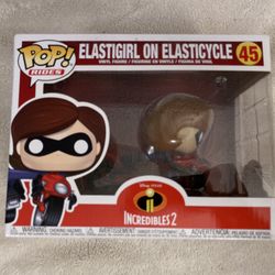 Elastigirl on Elasticycle Funko Pop