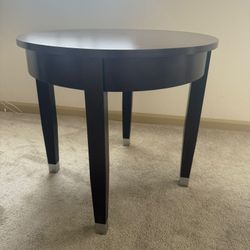 Round Wooden Table