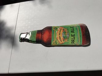 Beer metal sign