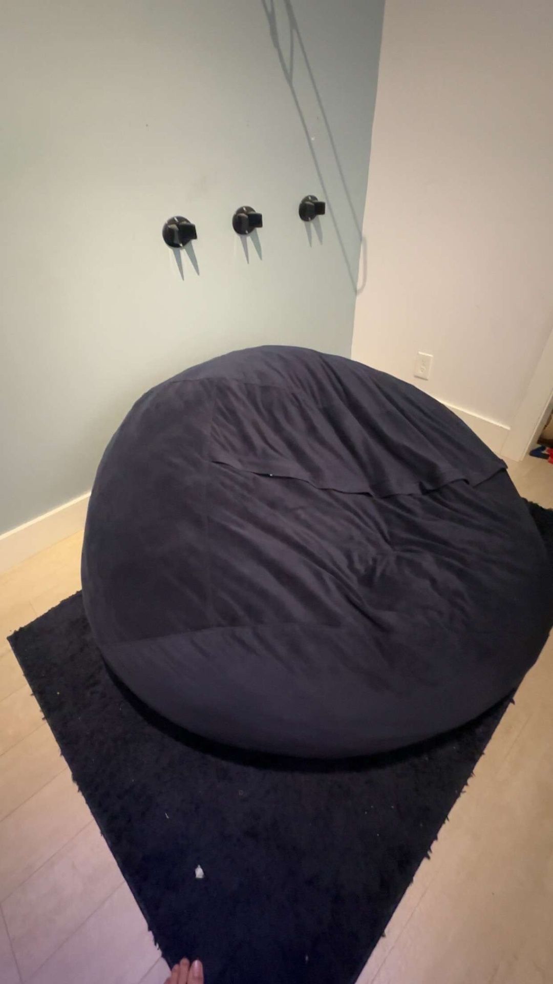 Navy Blue Bean Bag