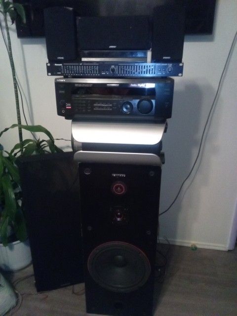 Sony Home 5.1 Surround Theater System W/ Graphics Equalizer 