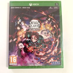 DEMON SLAYER VIDEO GAME / FOR XBOX ONE AND XBOX SERIES X / BRAND NEW 