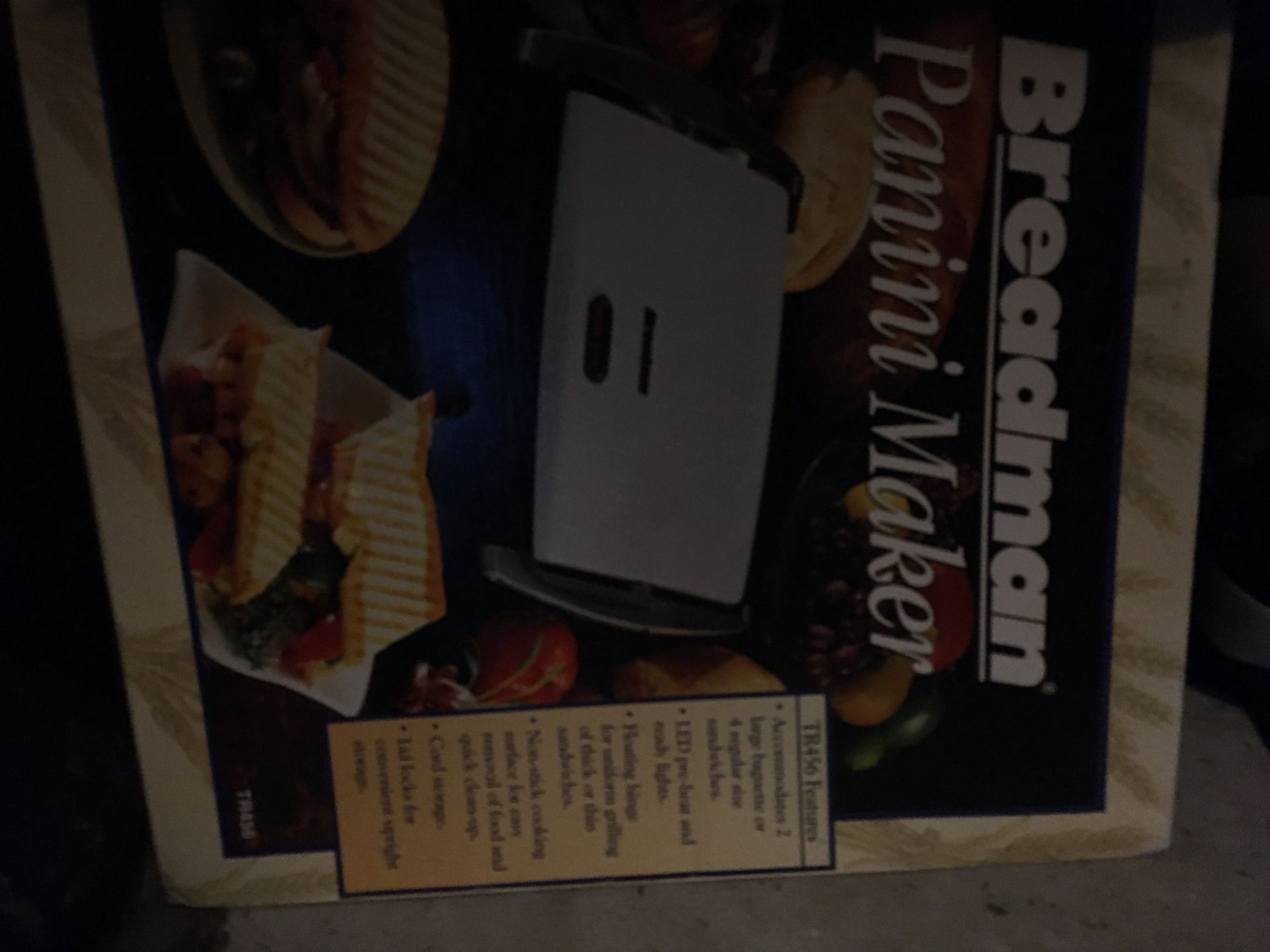 Breadman Panini maker