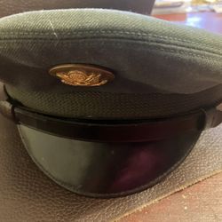 Vintage Army  Hat 1950s