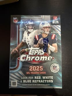 2025 Topps Chrome Football Value Box