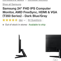 Monitor Samsung 24’’