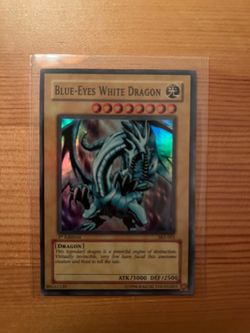 Yu-Gi-Oh Blue Eyes White Dragon NM 1st Edition 1996