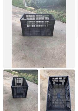 Plastic crates