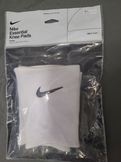 Nike Essential Volleyball Knee Pads M-L White, Unopened