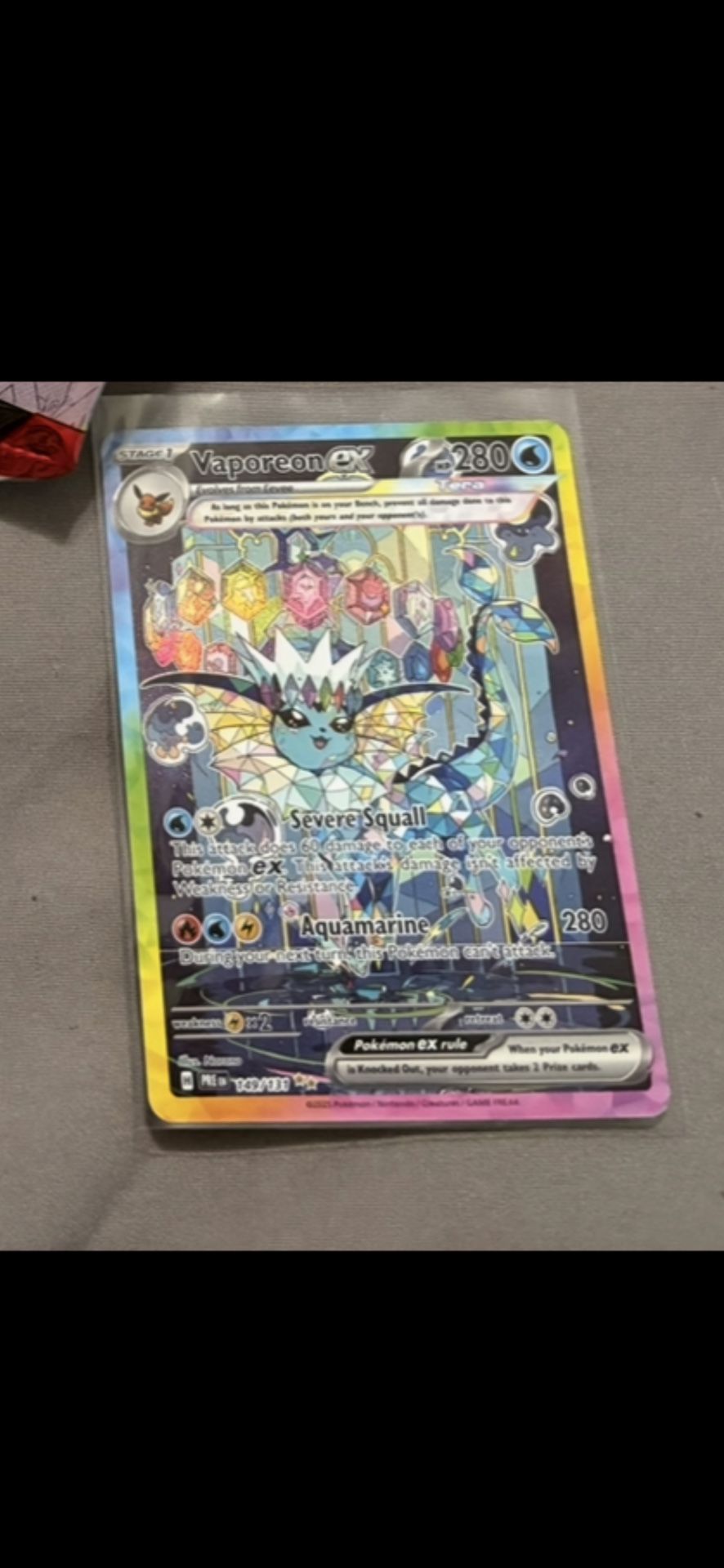 Vaporeon Ex SIR