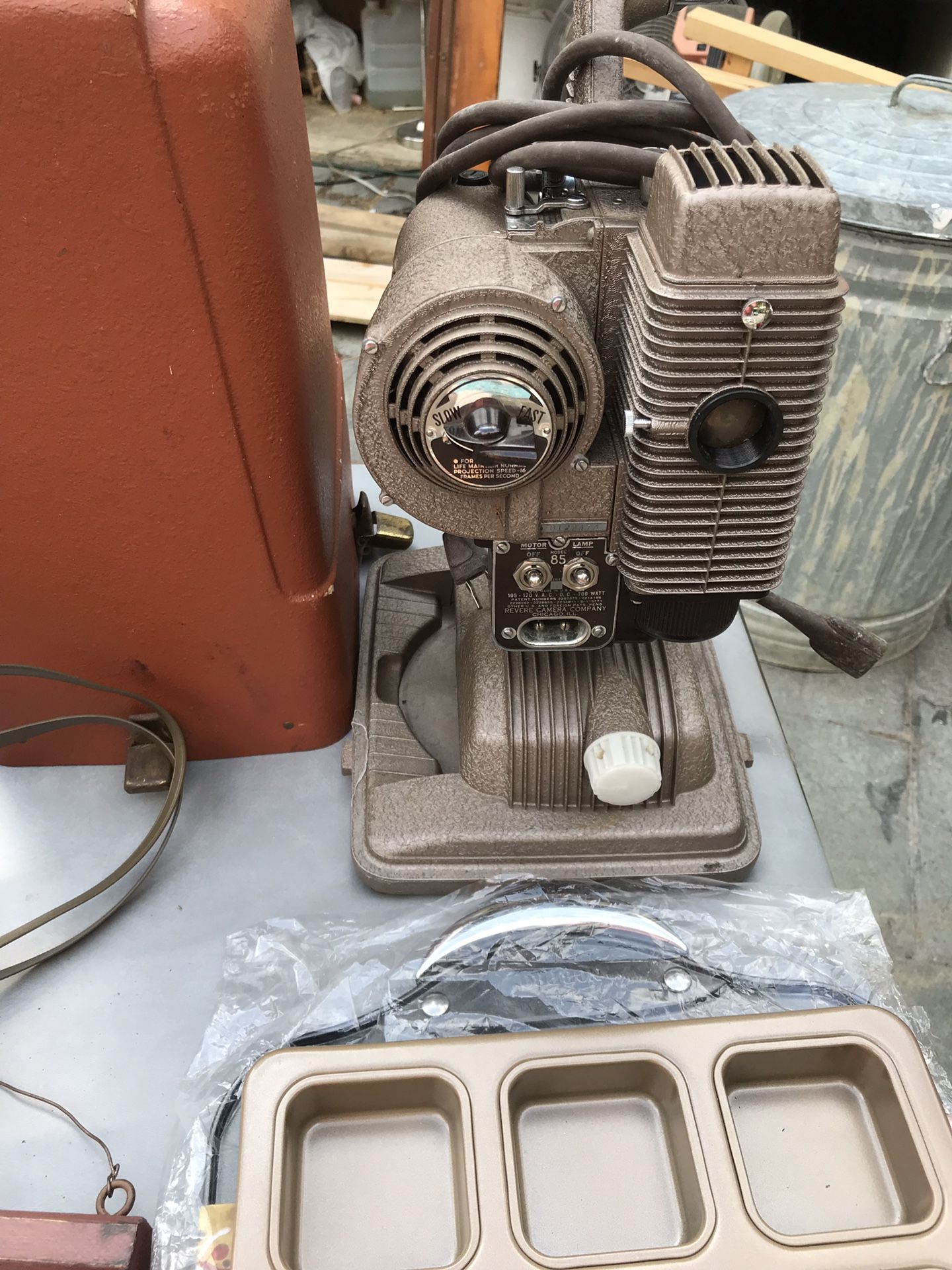 vintage 8 mm projector