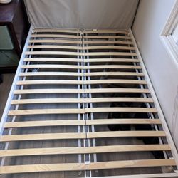 IKEA Full Bed Frame - Includes Risers - Moving Sale 