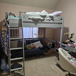 Bunk Bed Full With Mattress 