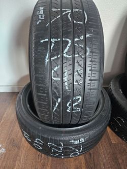(2) 225 40 18 YOKOHAMA TIRES  $120 INSTALLED