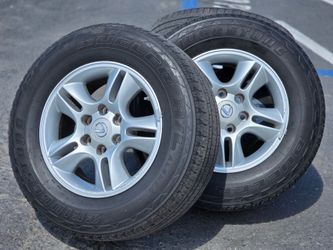 17" Lexux GX470 Rims 4Runner 265 65 17 Tires Wheels Tacoma Tundra