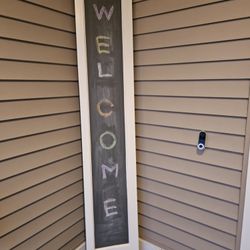 Welcome Chalk Board 79 X14.5