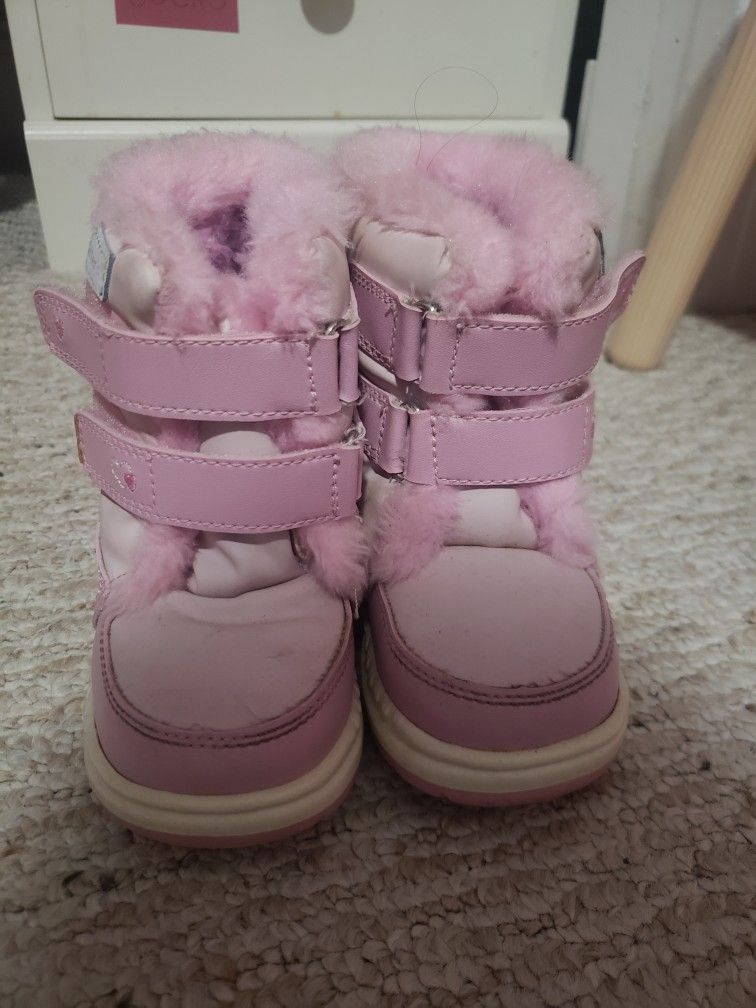 Winter Toddler Boots Size 6