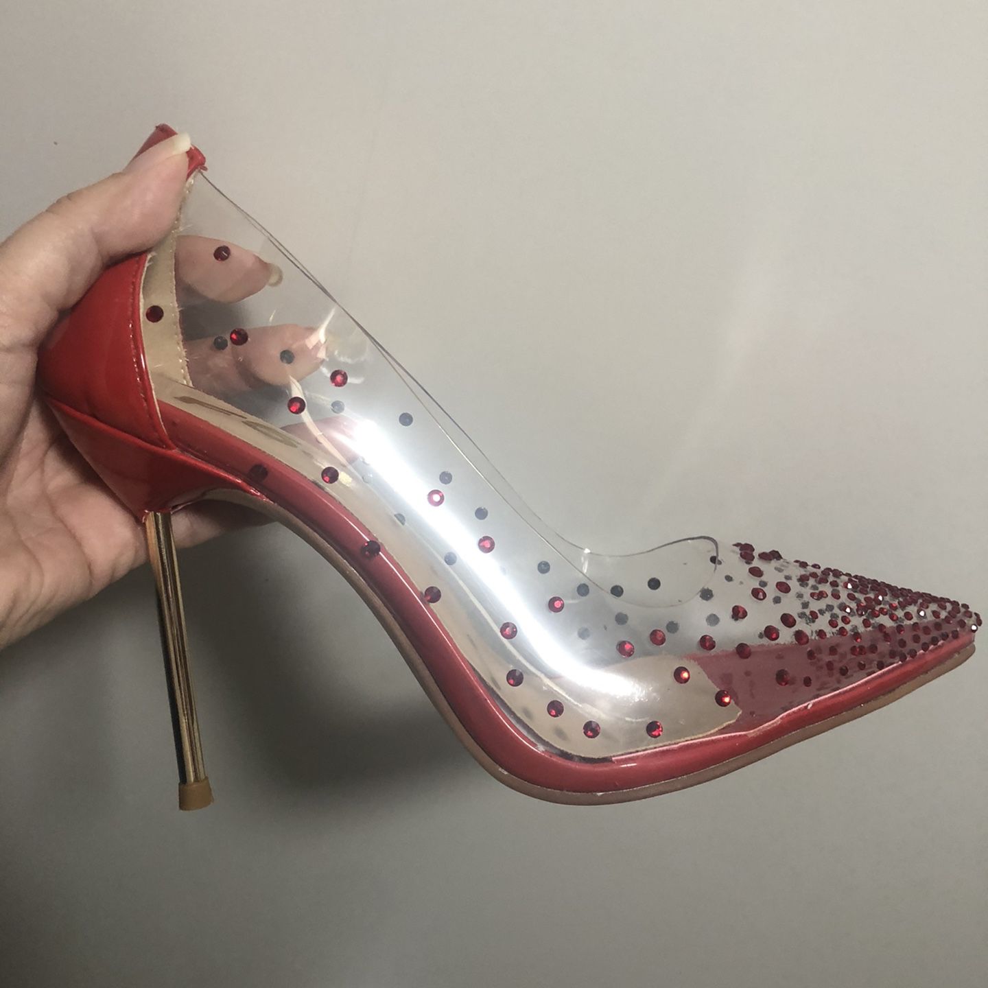 Pretty red new shoes size 37