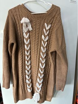 Francesca's Bow Sweater