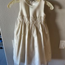Flower Girl Dress Size 4 Ivory 