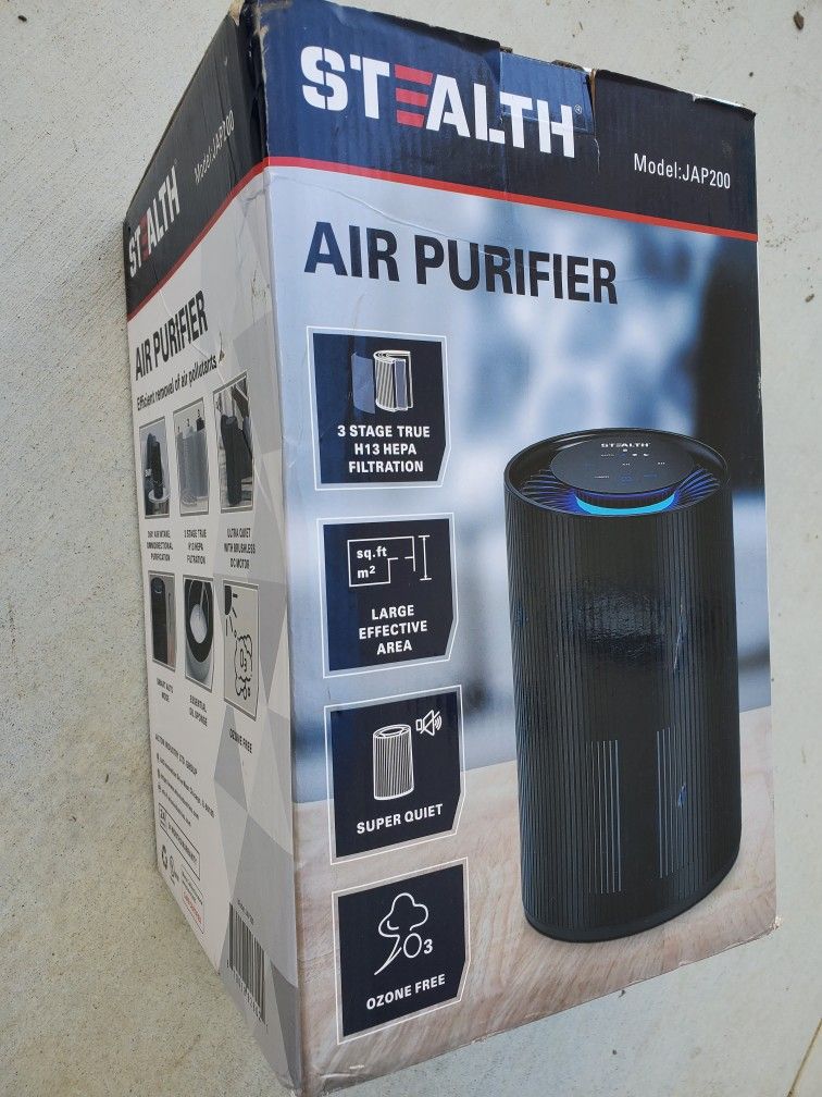 STEALTH Air Purifier for Home with H13 True HEPA Filter
