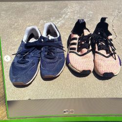 Ladies New Balance And Adidas Size 7 1/2