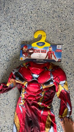 Iron man child costume