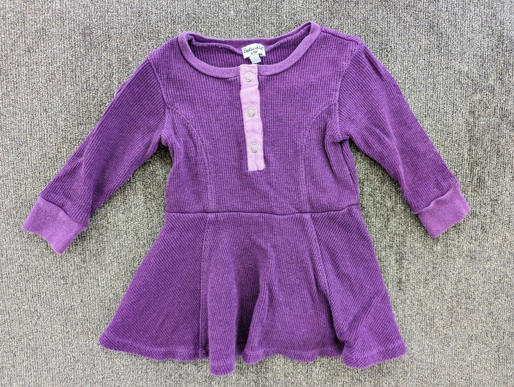 Splendid Baby Girl Purple Dress Size 6-12 Months