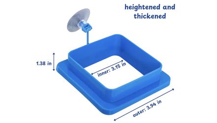 Aquatic Turtle Feeding Ring W/ Strong Suction Cup