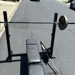 Monster Bench With Incline And Weights