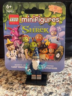 Shrek minifigure Merlin