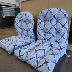 Indoor/Outdoor Adirondack Patio Chair Cushions 44 x 19 x 4 Inch