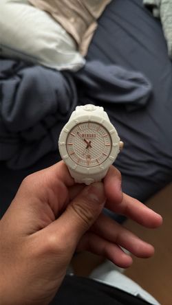 Versace rose gold watch