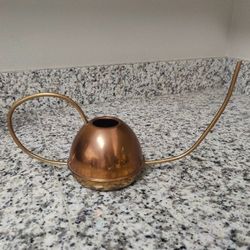 Vintage Copper Watering Can Decor - $15