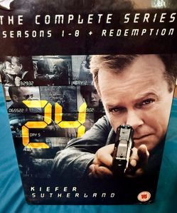 "24" DVDs Seasons 1-8