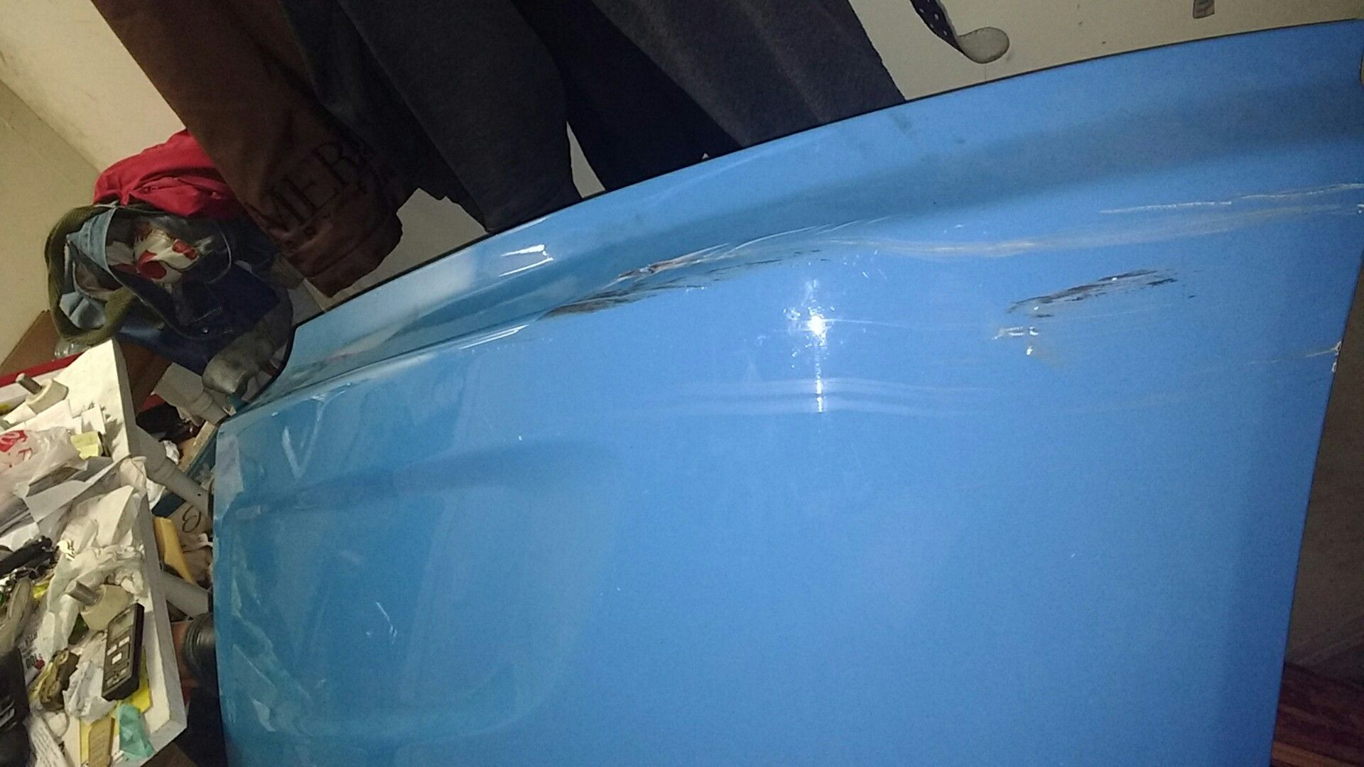 2018 international LT front driver side fender